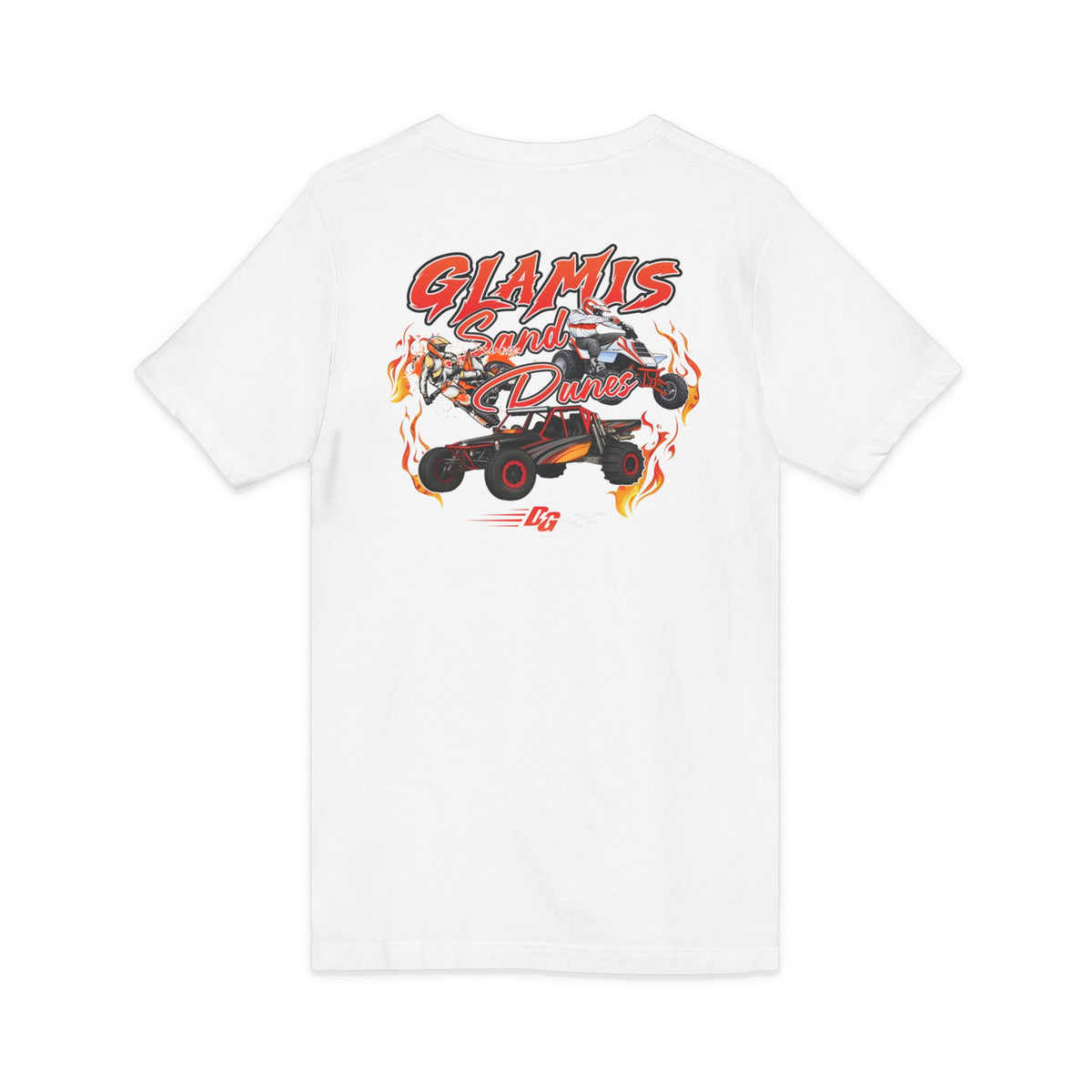 Women's Glamis Dunes Throwback Short Sleeve V-Neck Tee - Desert Girl
