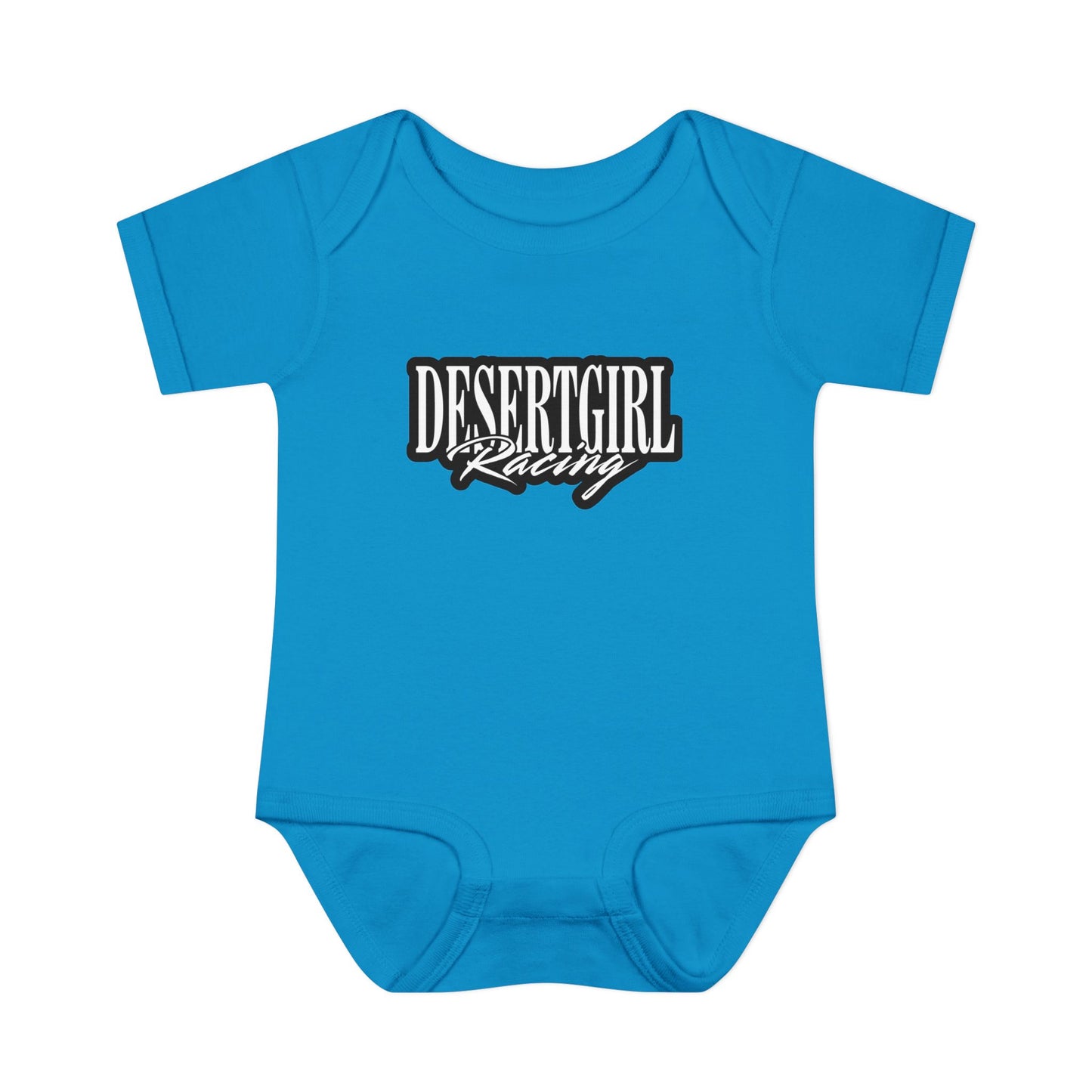 Infant Desert Girl Racing Bodysuit