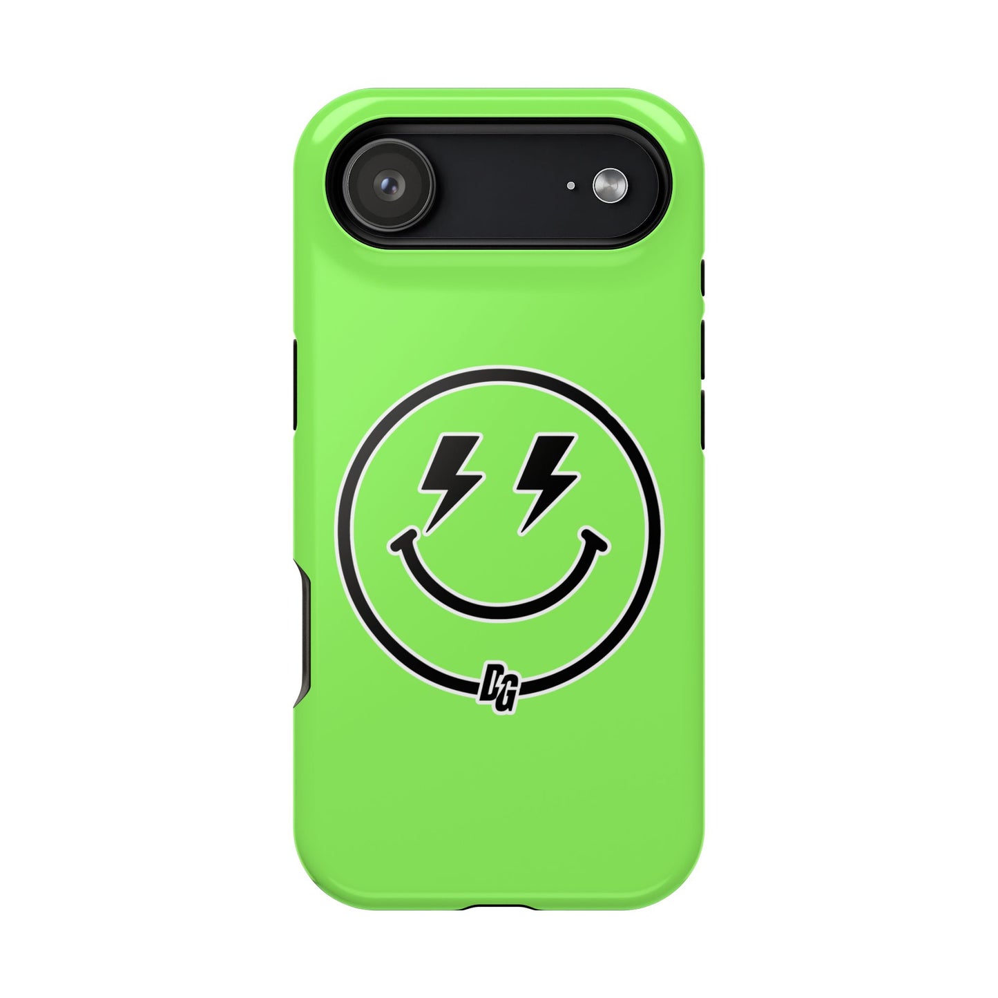 Desert Girl Smiley - LIME GREEN Tough Magnetic Cases