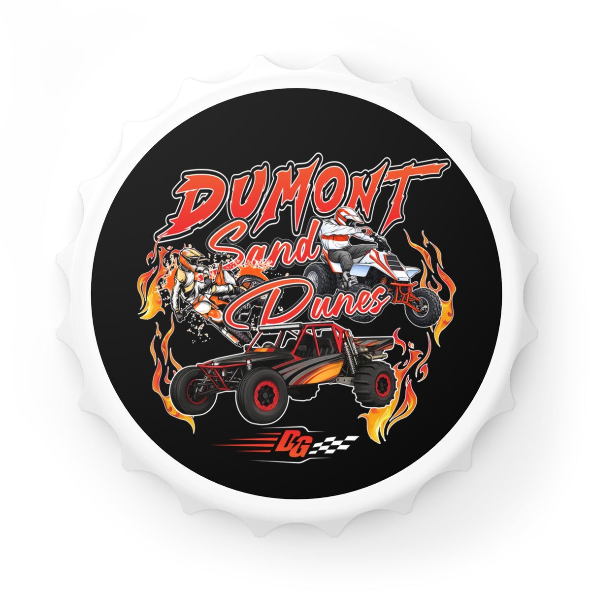 Dumont Dunes Throwback Cap Bottle Opener