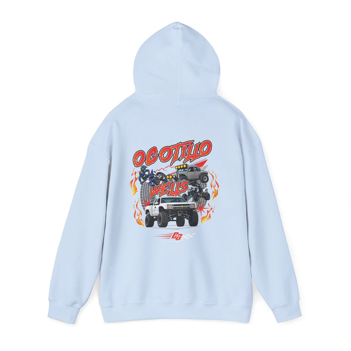 Ocotillo Wells Throwback Hoodie - Desert Girl