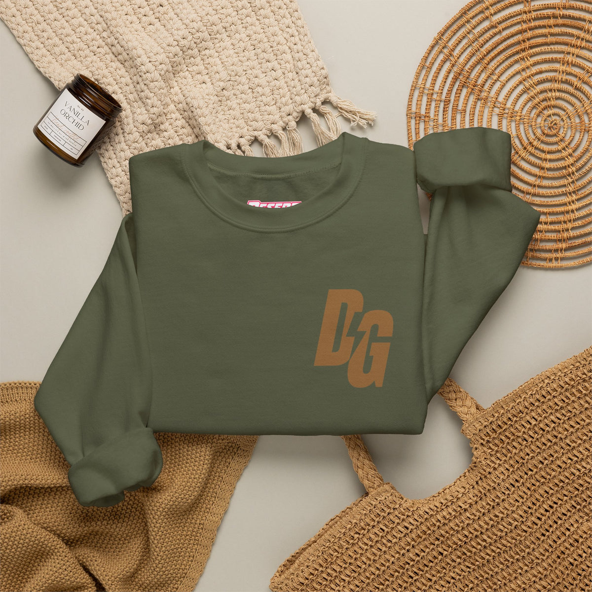 MOTO MAMA - CREWNECK - GOLD