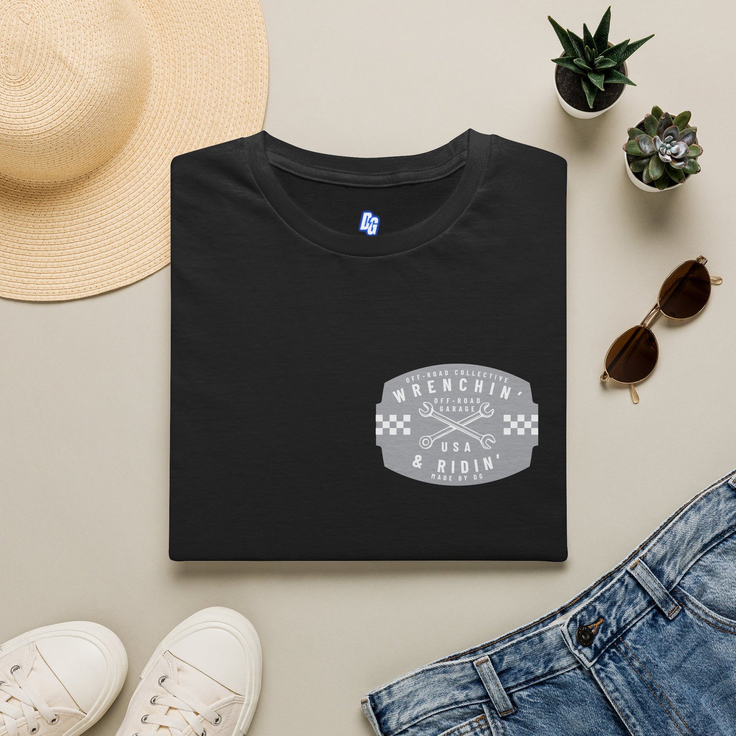 Wrenchin' & Riding Short Sleeve Tee