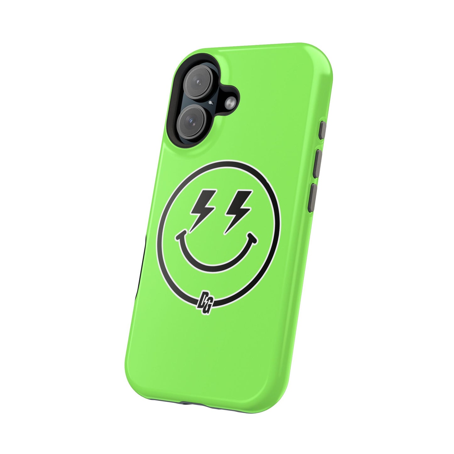 Desert Girl Smiley - LIME GREEN Tough Magnetic Cases