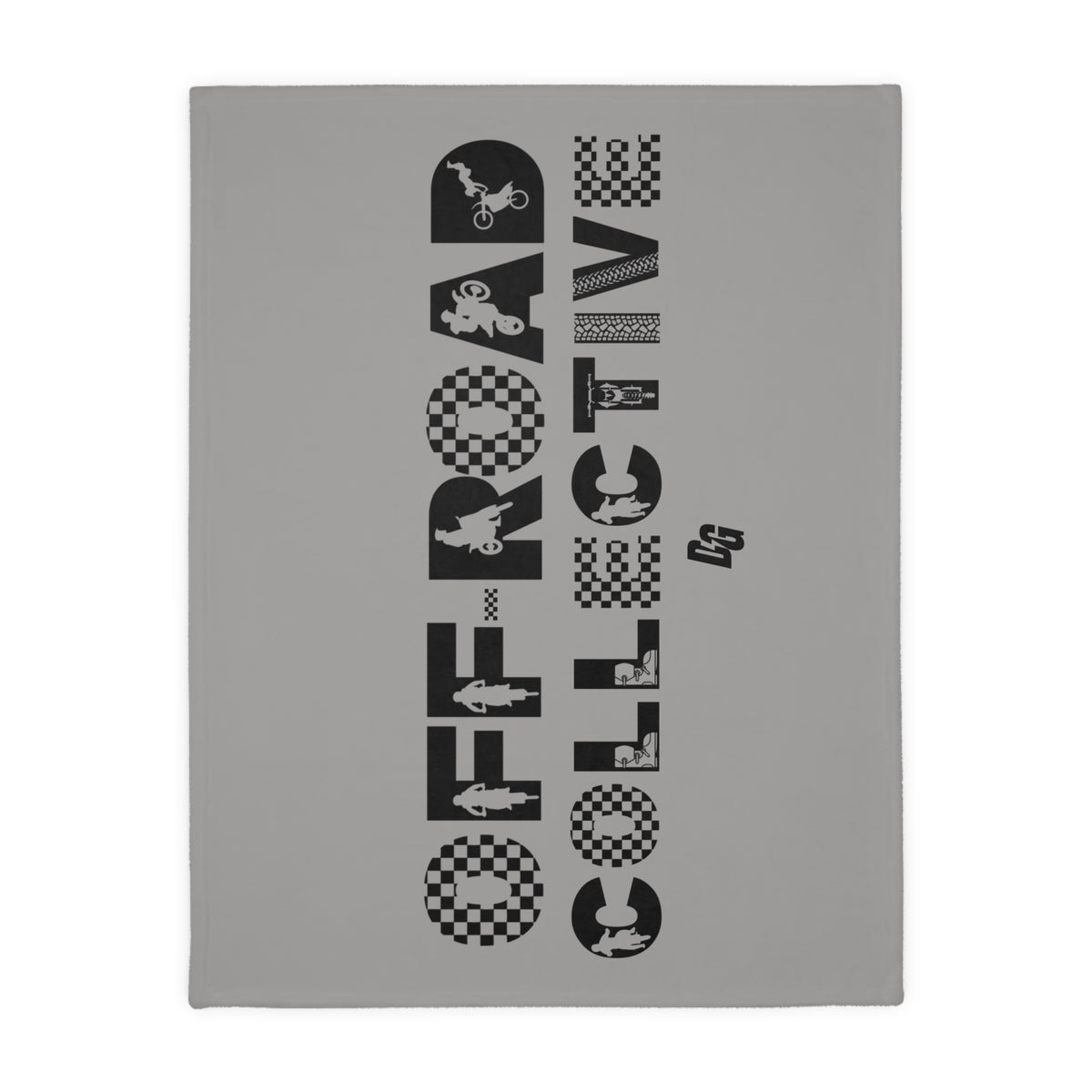 Off-Road Collective  Fuzzy Blanket ( Double Sided )
