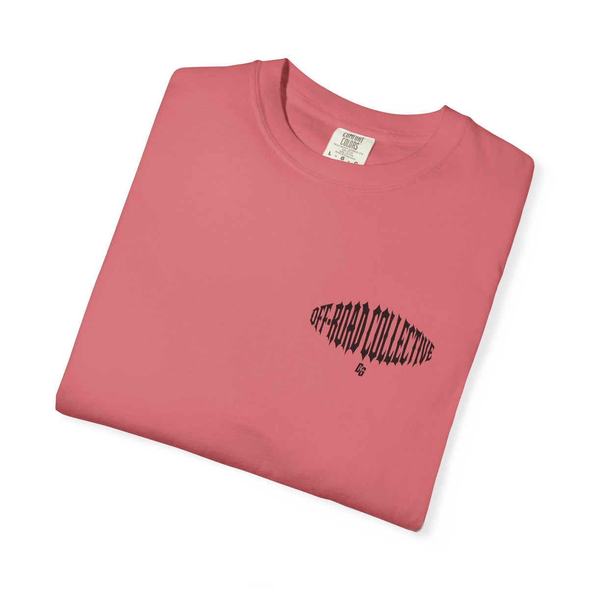 Off-Road Collective Metal Wrap Comfort Colors Tee - BLACK