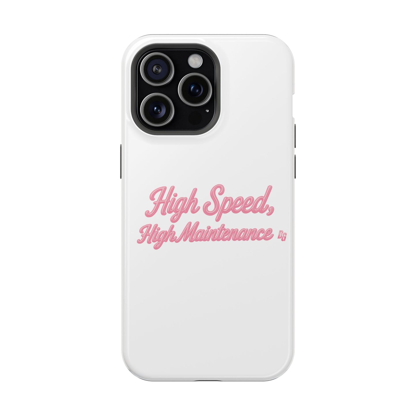 High Speed, High Maintenance - Bubblegum Chrome Magnetic Impact-Resistant Cases