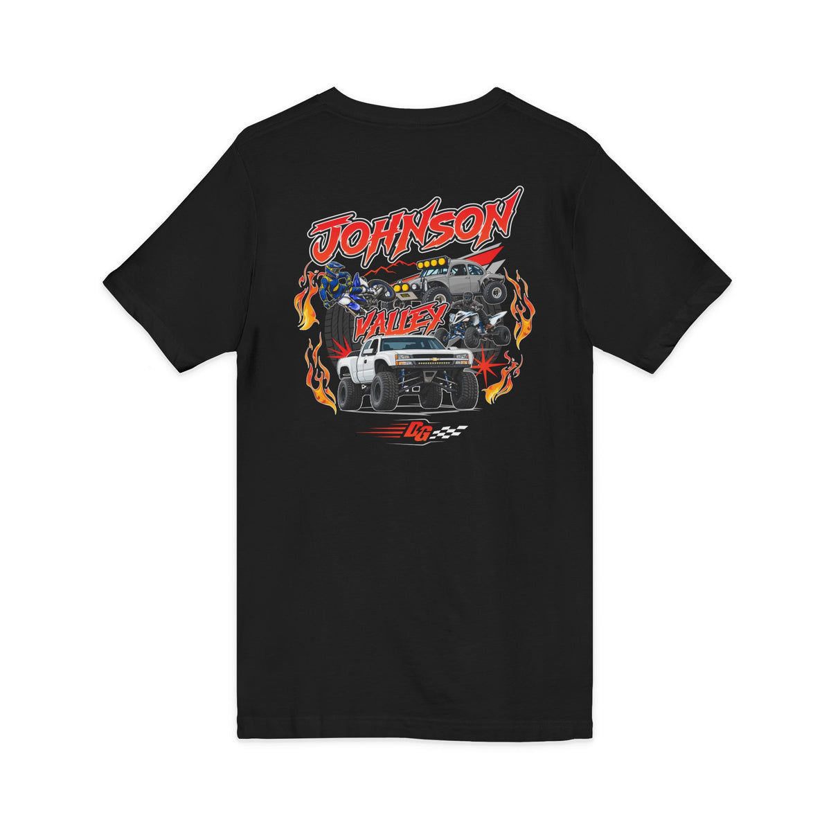 Women's Johnson Valley Throwback Short Sleeve V-Neck Tee - Desert Girl