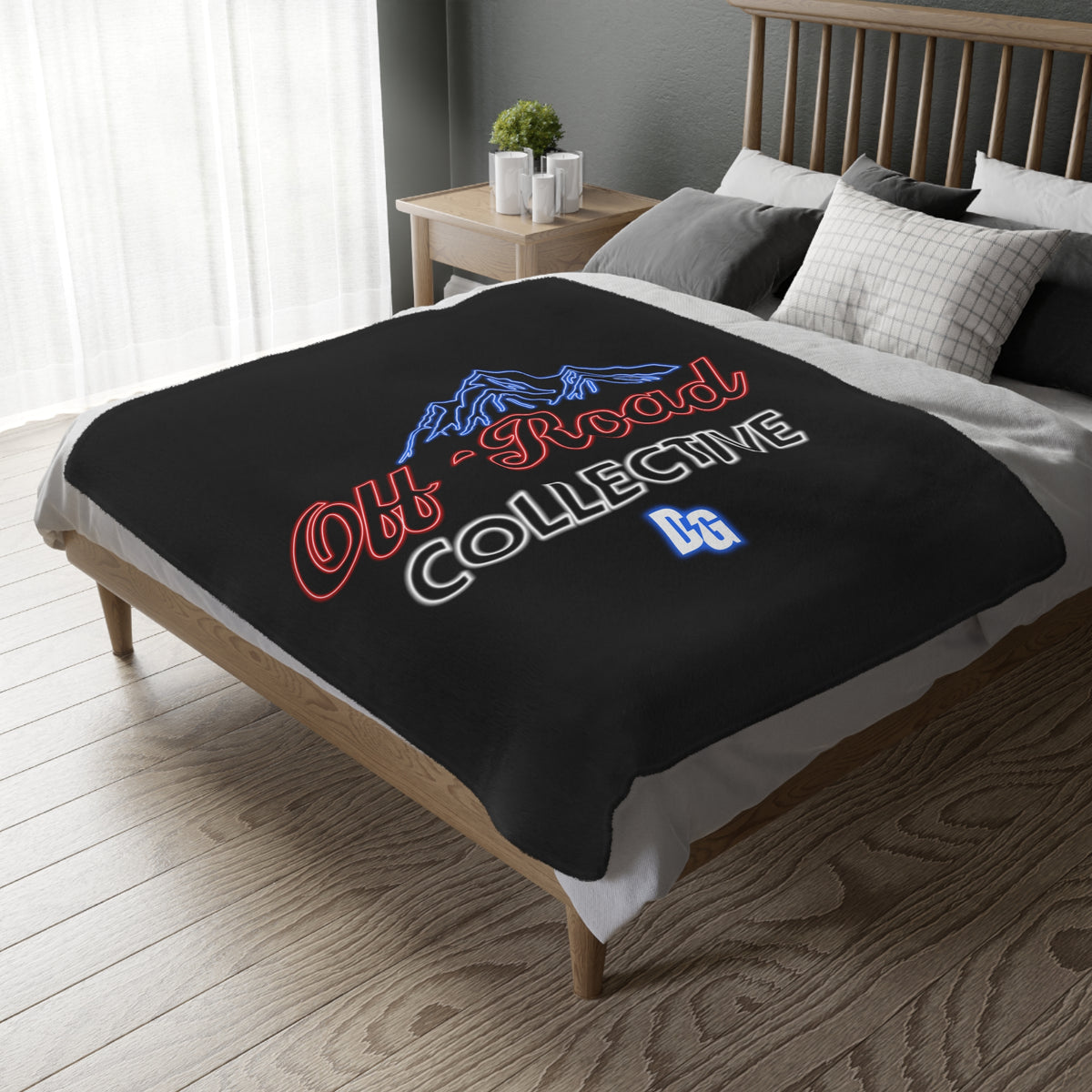Blue Mountains ORC DG Fuzzy Blanket ( Double Sided )