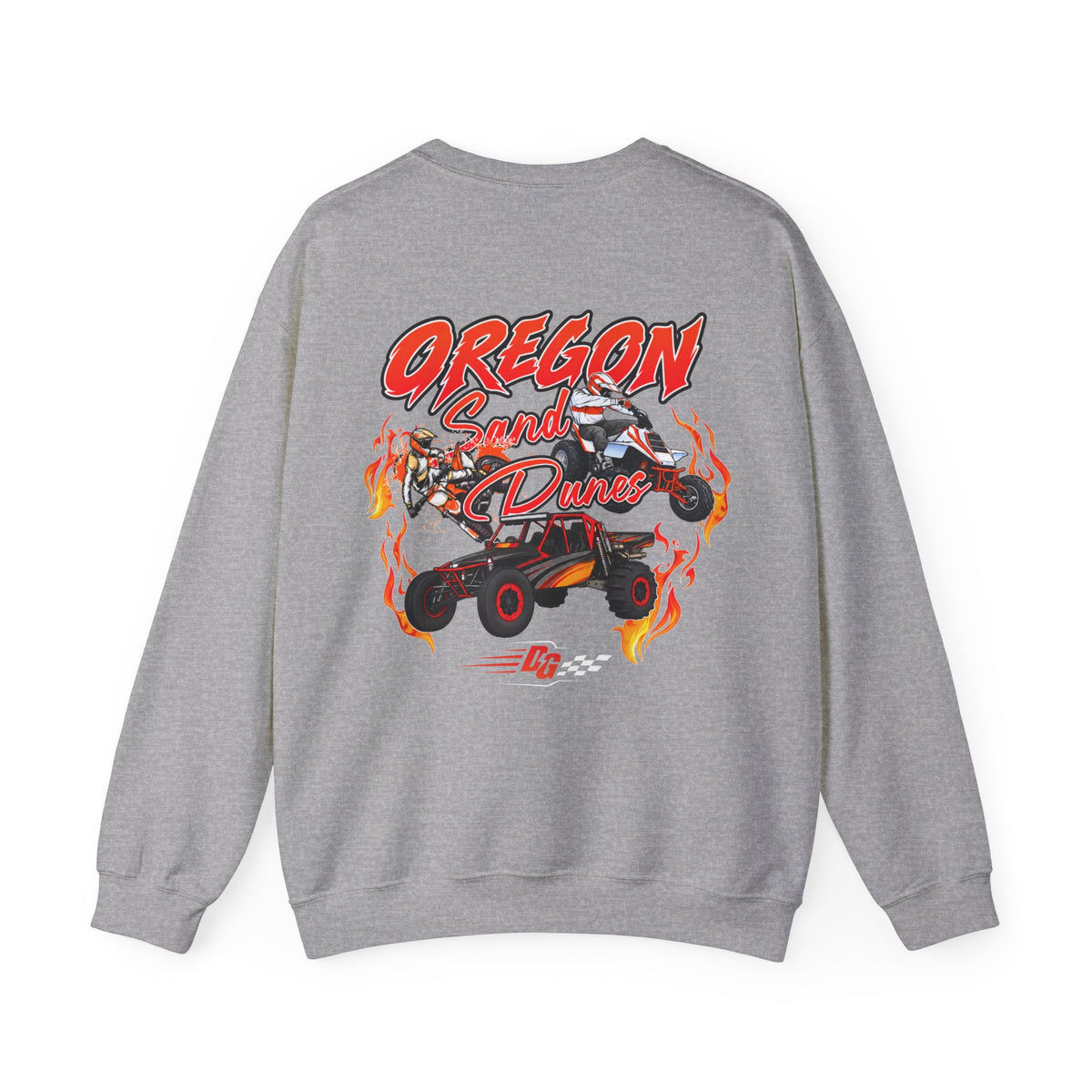 Oregon Dunes Throwback Crewneck - Desert Girl