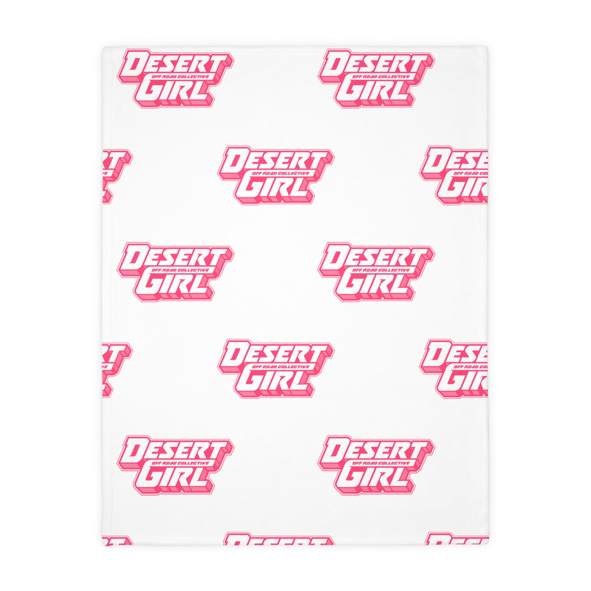 Desert Girl Off-Road Collective Fuzzy Blanket ( Double Sided )