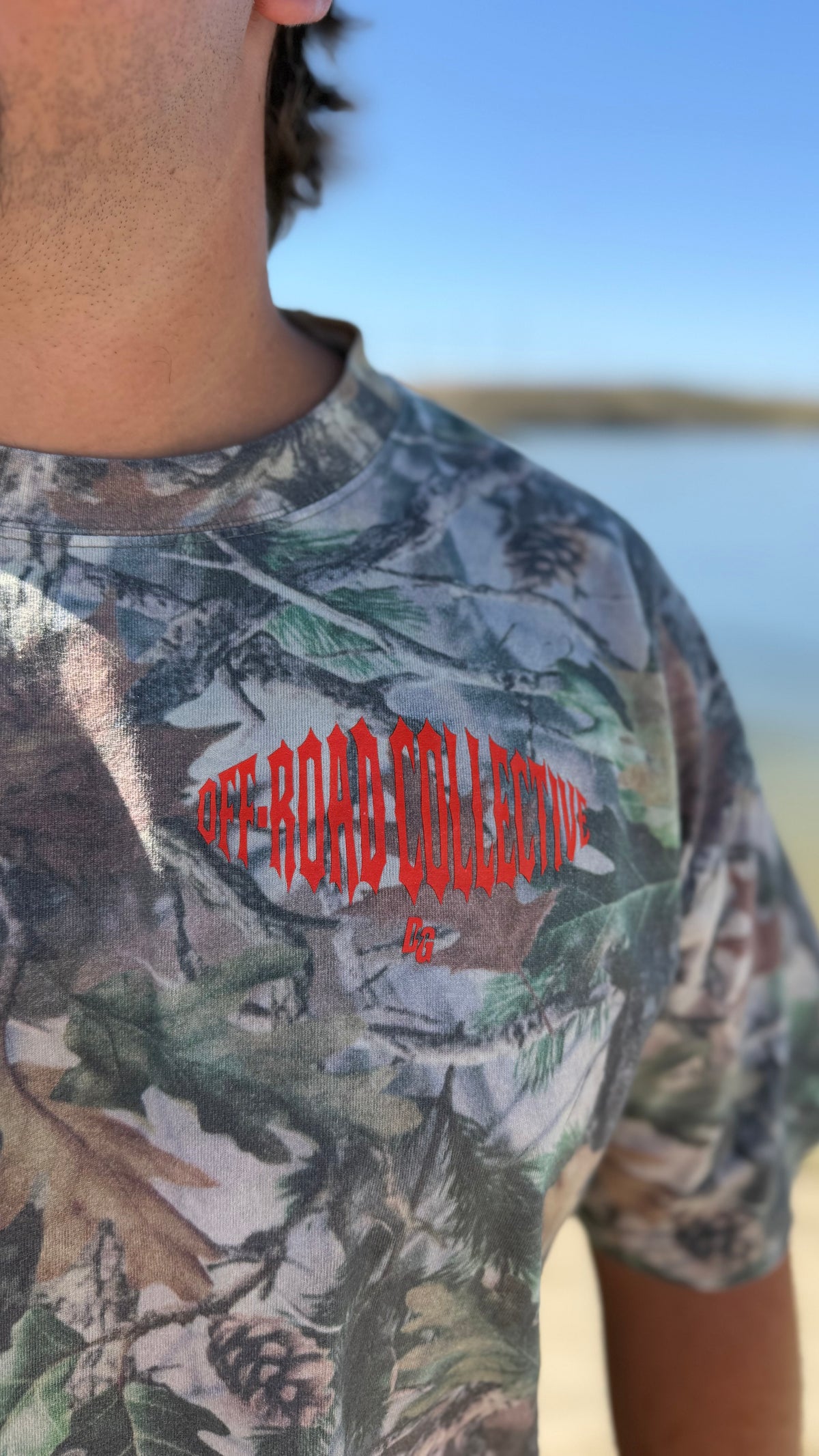 Off-Road Collective Metal Wrap Camo Short Sleeve Tee