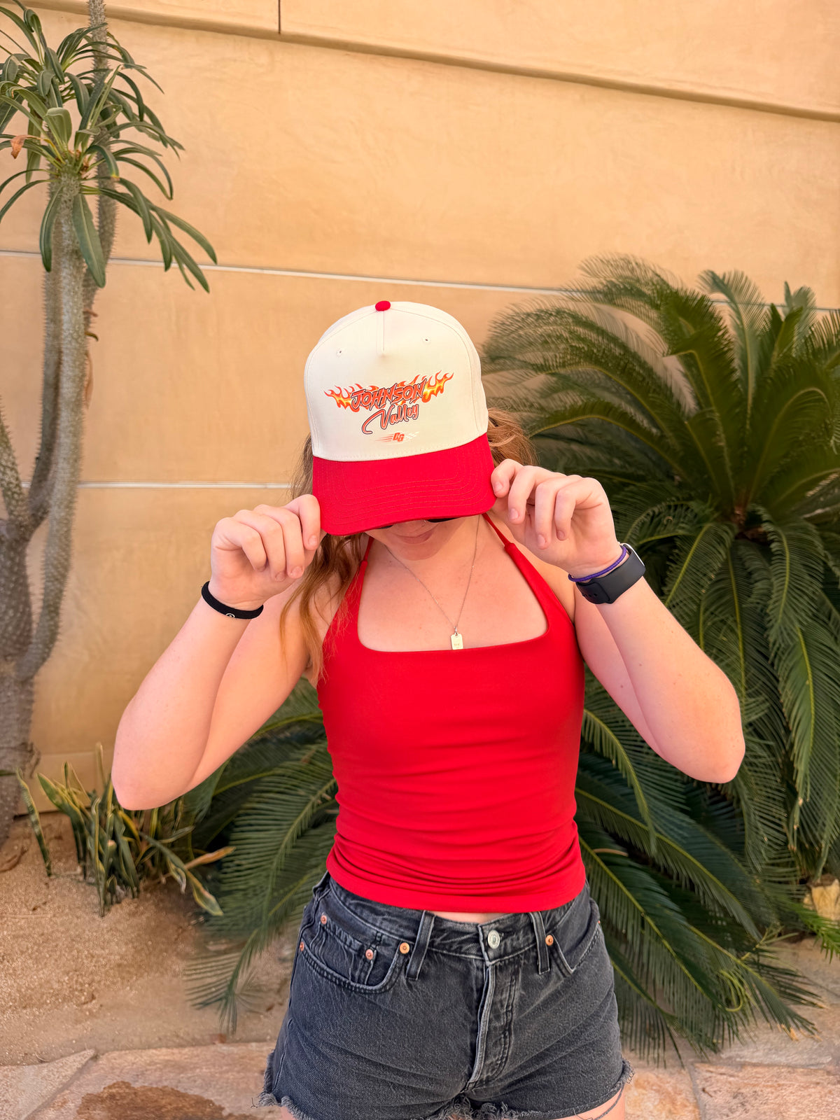 Johnson Valley Throwback Women's Canvas Trucker Hat