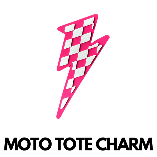 Lightning Check - Moto Tote Charm