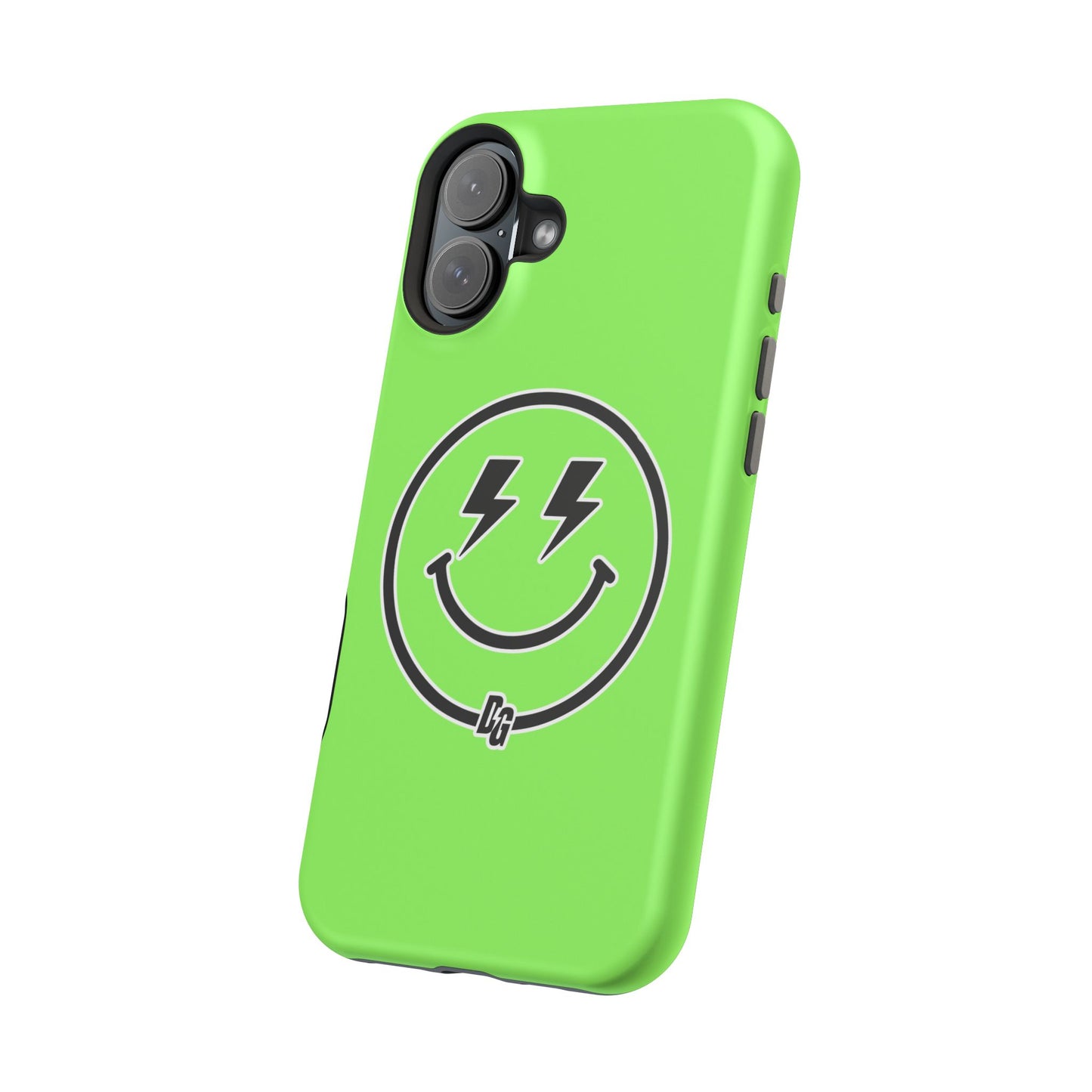 Desert Girl Smiley - LIME GREEN Tough Magnetic Cases