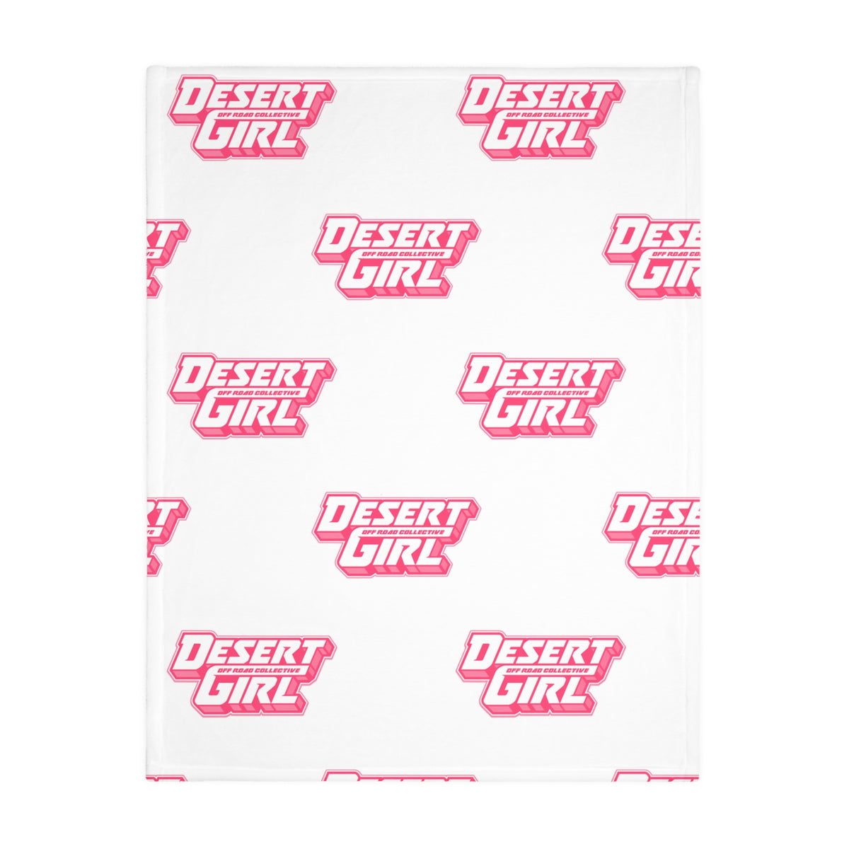 Desert Girl Off-Road Collective Fuzzy Blanket ( Double Sided )