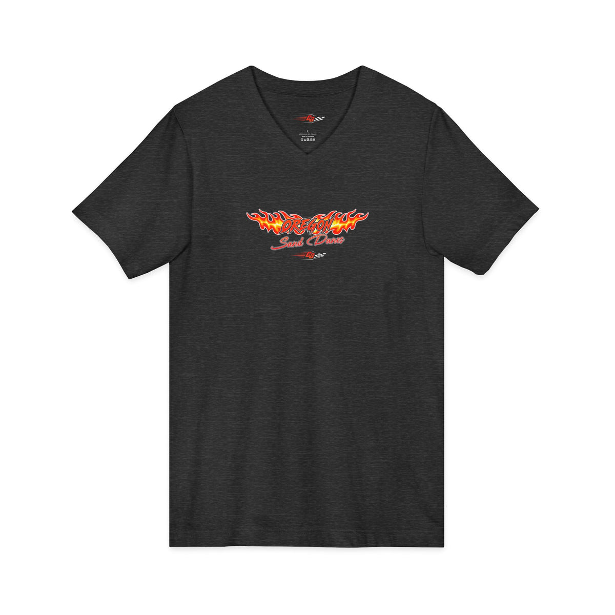 Women's Oregon Dunes Throwback Short Sleeve V-Neck Tee - Desert Girl