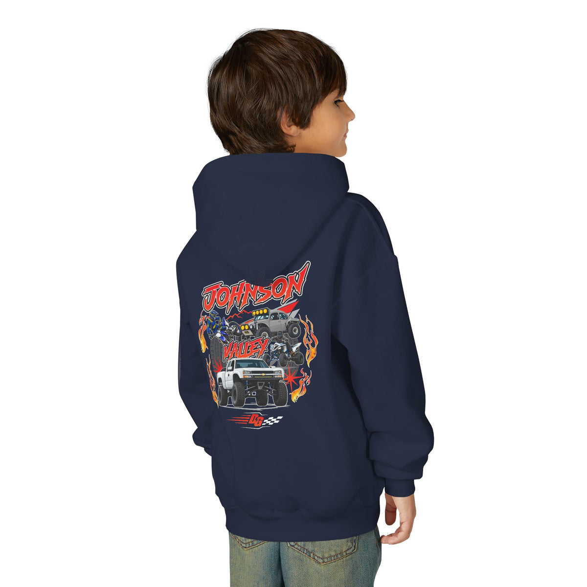 YOUTH Johnson Valley Throwback Hoodie - Desert Girl