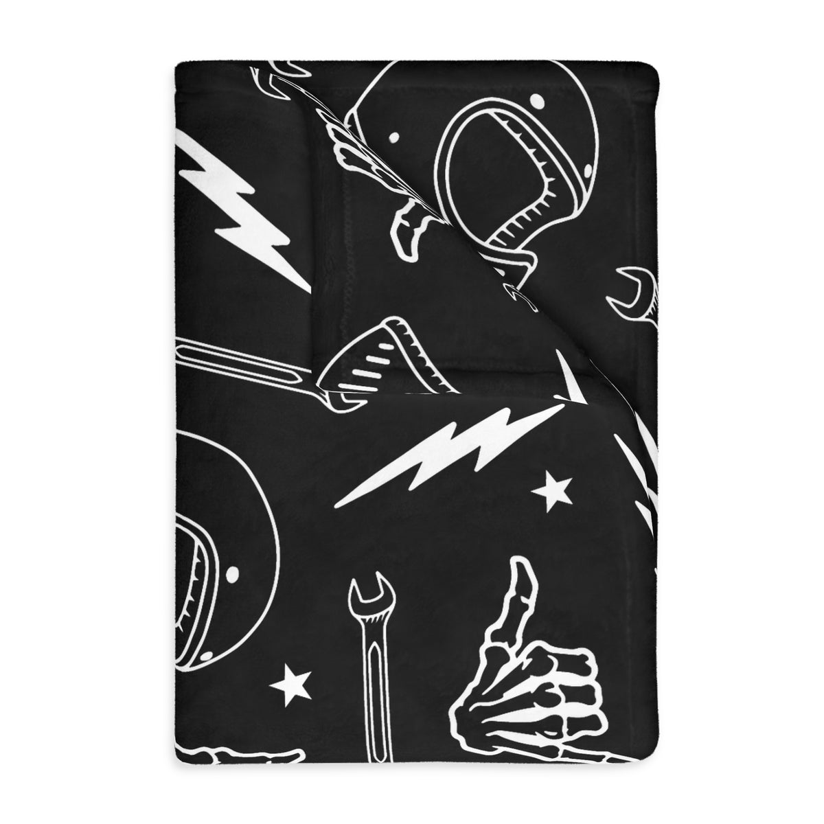 DESERTGIRL Rad Rider Fuzzy Blanket ( Double Sided )
