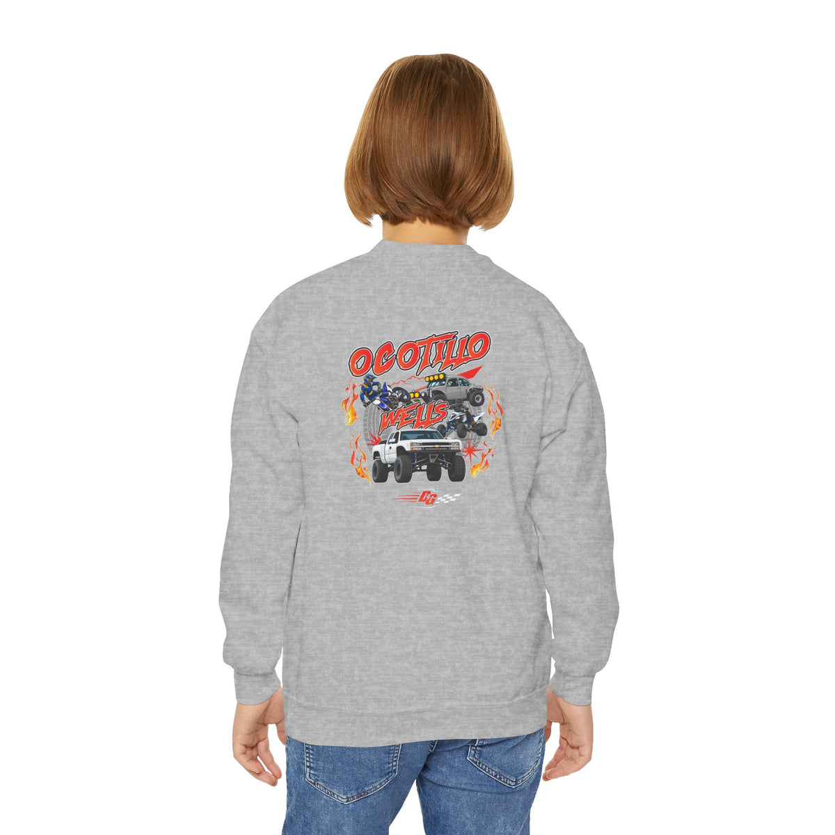 YOUTH Ocotillo Wells Throwback Crewneck - Desert Girl