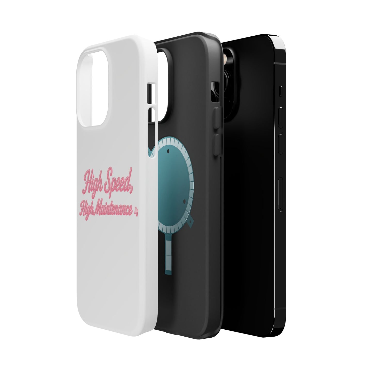 High Speed, High Maintenance - Bubblegum Chrome Magnetic Impact-Resistant Cases