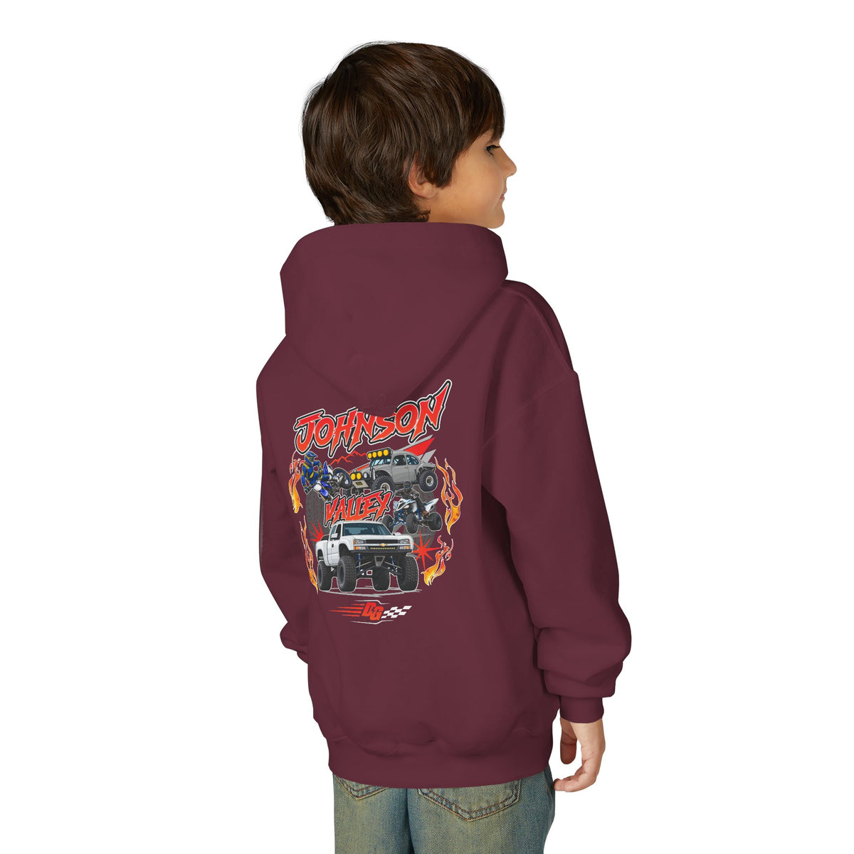 YOUTH Johnson Valley Throwback Hoodie - Desert Girl