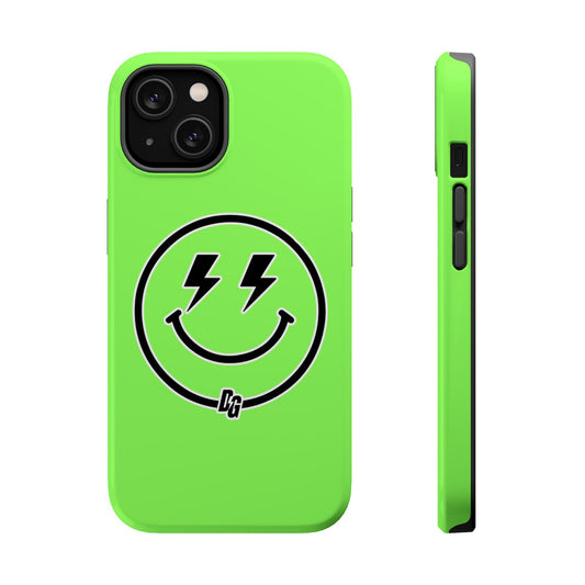Desert Girl Smiley - LIME GREEN Tough Magnetic Cases