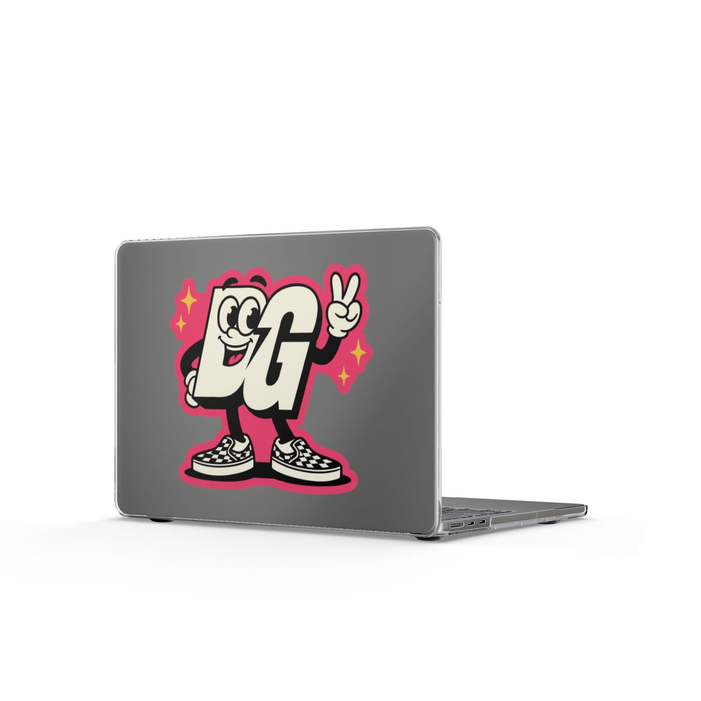 Desert Girl Icon Clear MacBook Cases