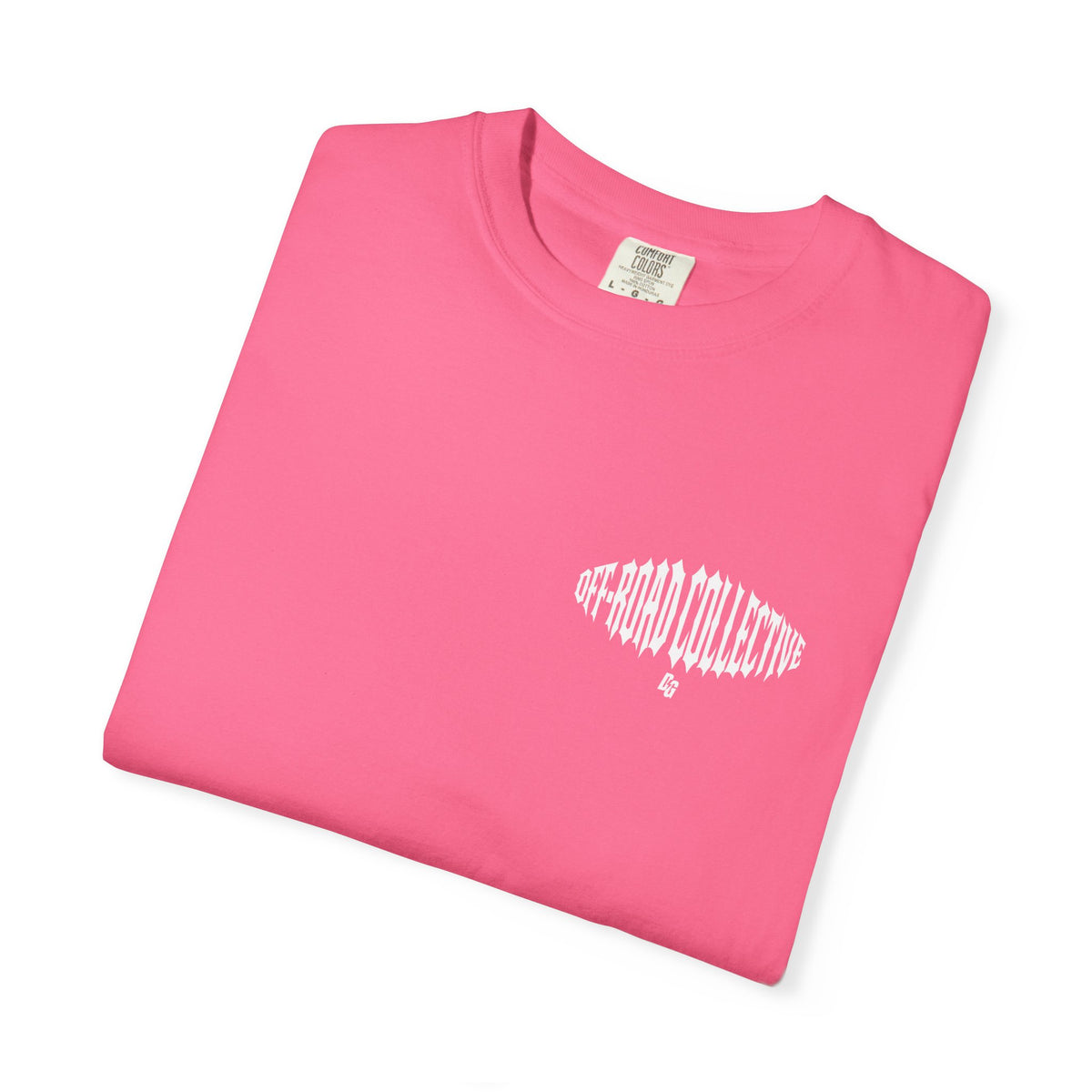 Off-Road Collective Metal Wrap Comfort Colors Tee - WHITE