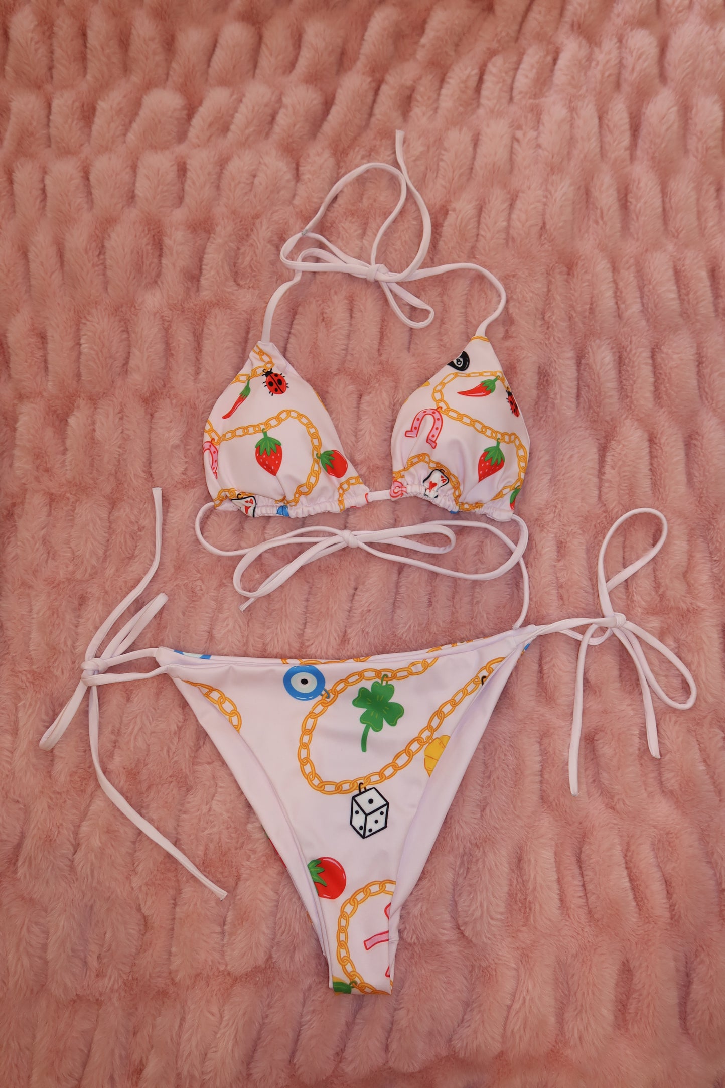 Lucky Charms - Triangle String Bikini Bottoms