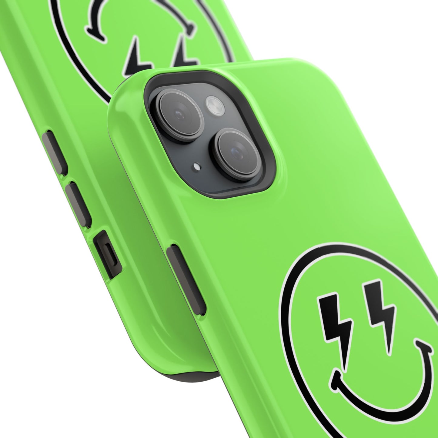 Desert Girl Smiley - LIME GREEN Tough Magnetic Cases