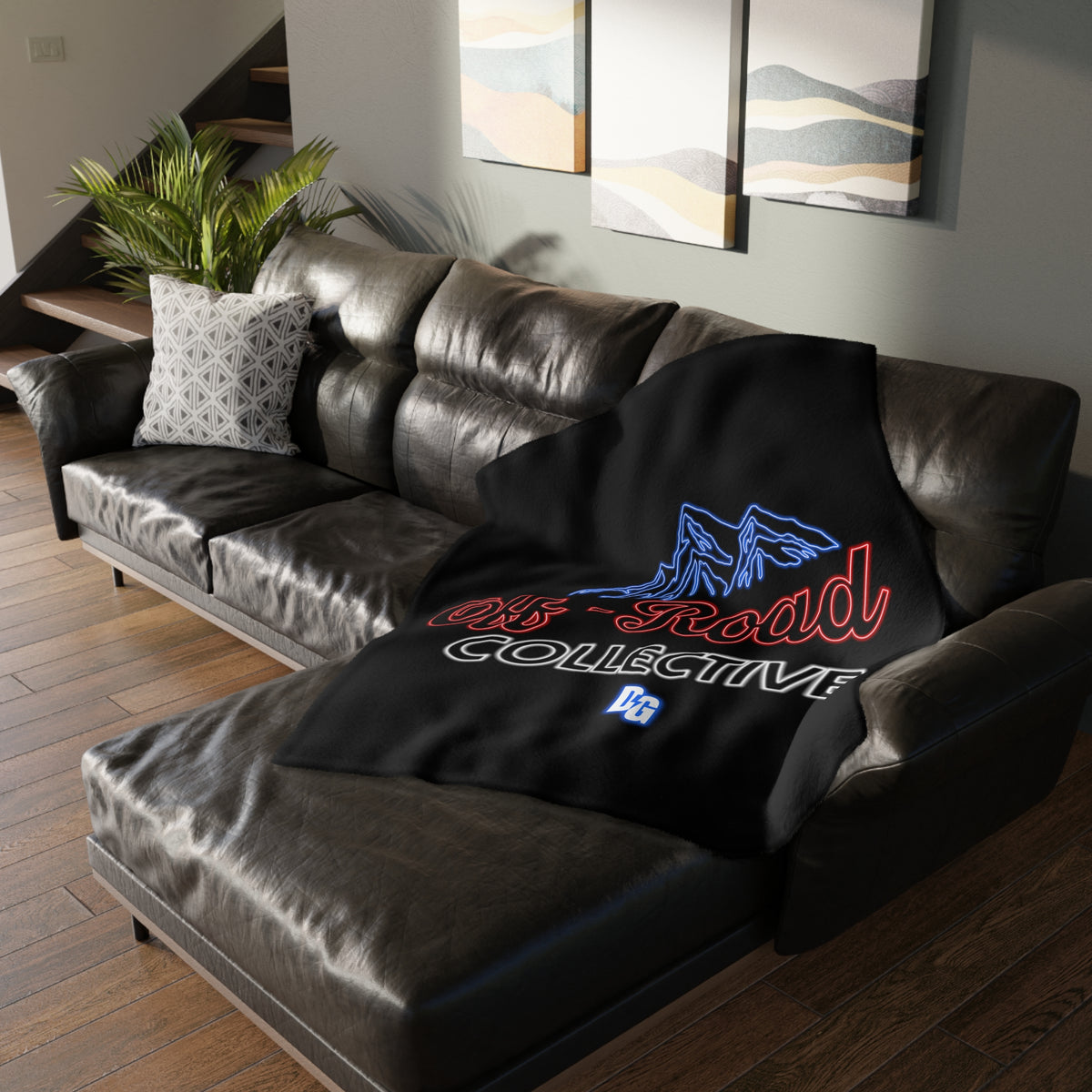 Blue Mountains ORC DG Fuzzy Blanket ( Double Sided )