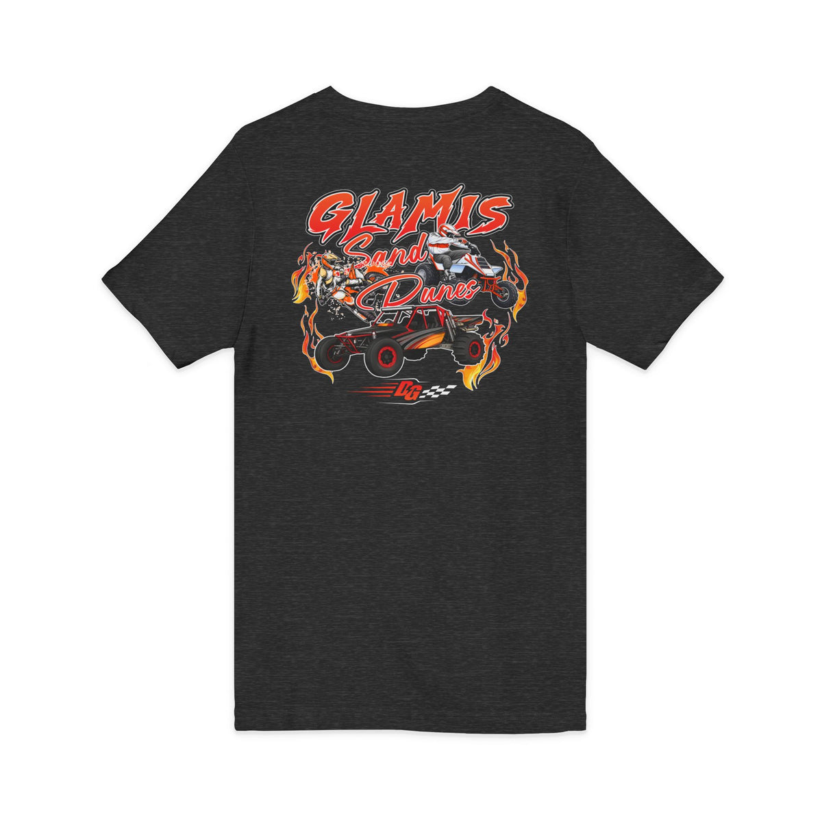 Women's Glamis Dunes Throwback Short Sleeve V-Neck Tee - Desert Girl