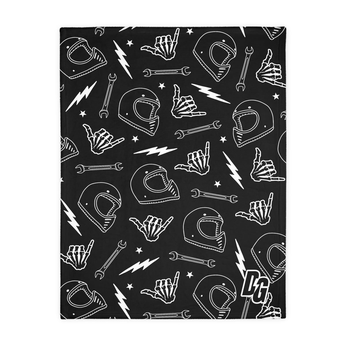 DESERTGIRL Rad Rider Fuzzy Blanket ( Double Sided )
