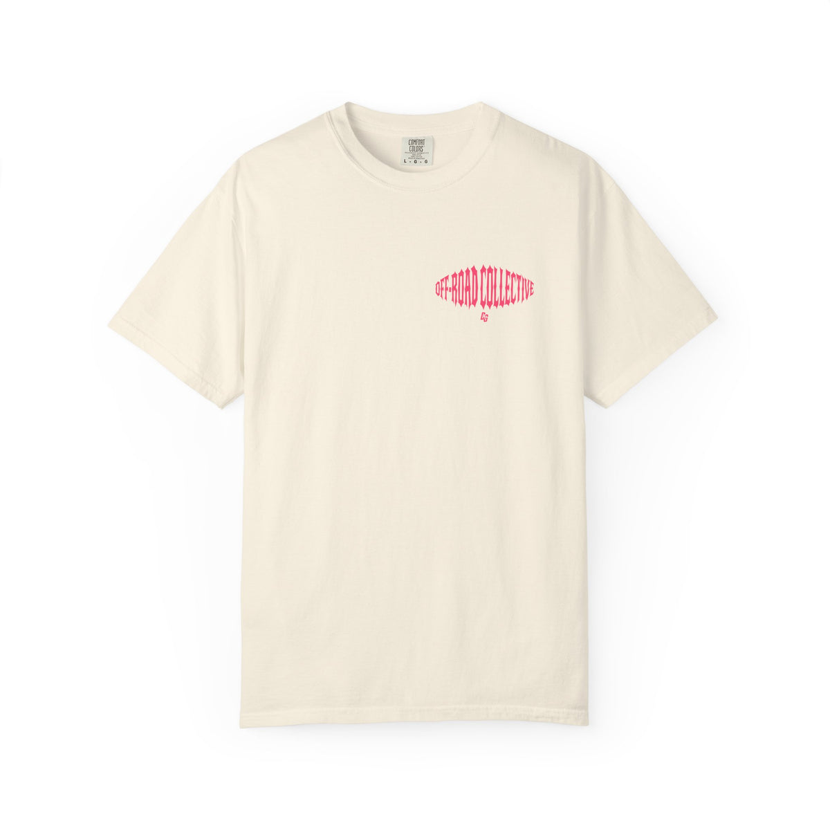 Off-Road Collective Metal Wrap Comfort Colors Tee - PINK