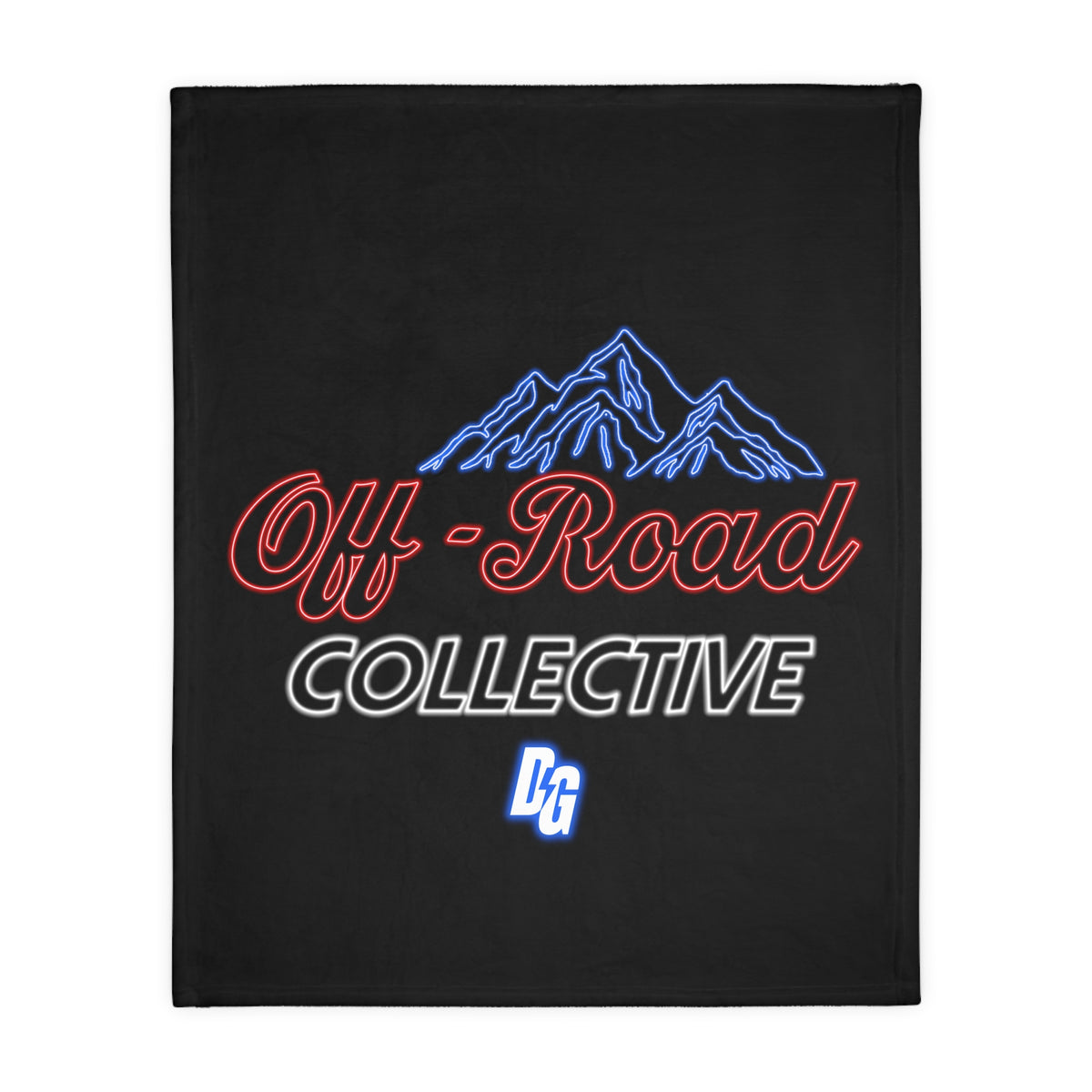 Blue Mountains ORC DG Fuzzy Blanket ( Double Sided )