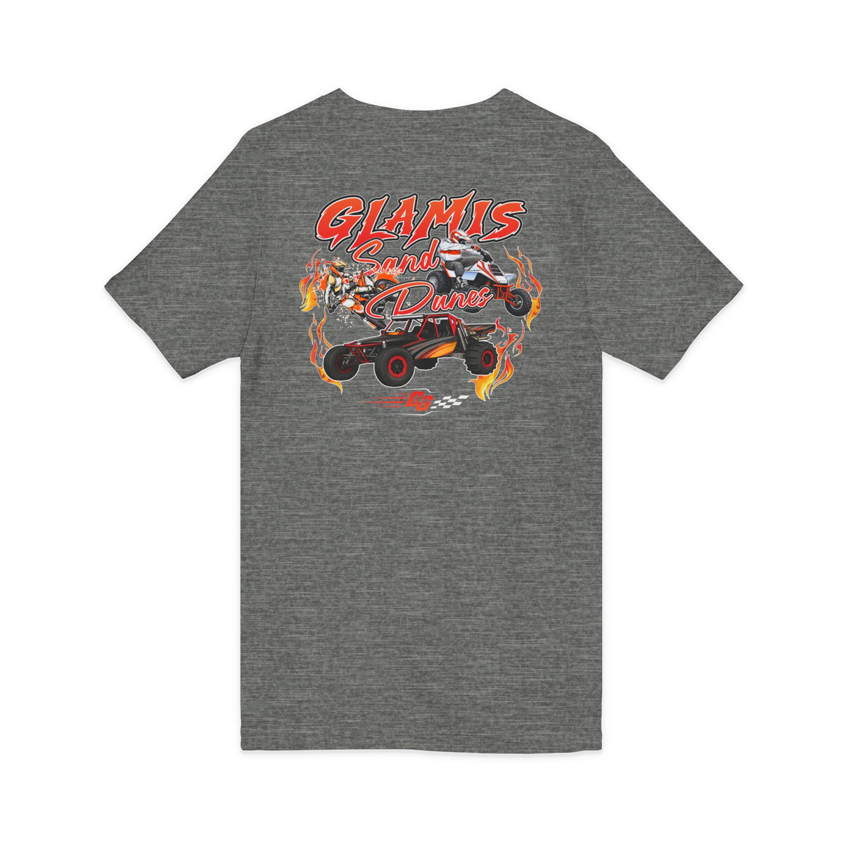Women's Glamis Dunes Throwback Short Sleeve V-Neck Tee - Desert Girl