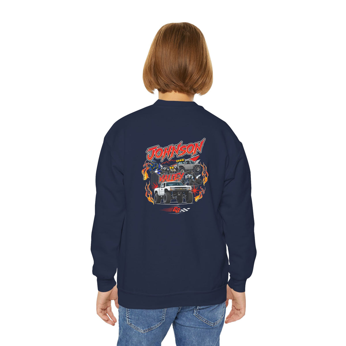 YOUTH Johnson Valley  Throwback Crewneck - Desert Girl