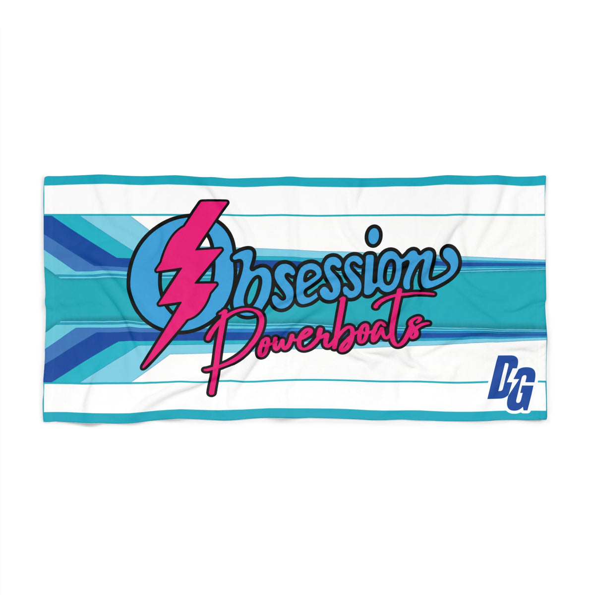 Desert Girl Obsession Powerboats Beach Towel