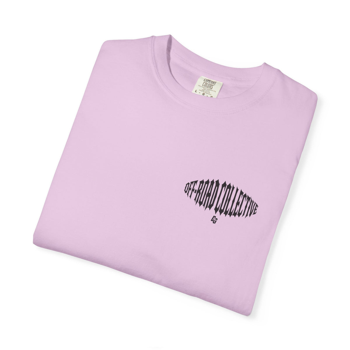 Off-Road Collective Metal Wrap Comfort Colors Tee - BLACK