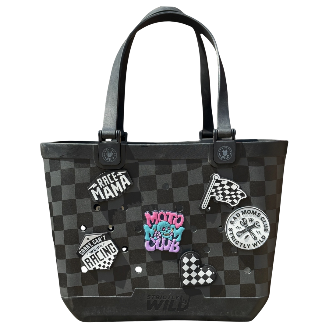 Race Mom - Moto Tote Charm