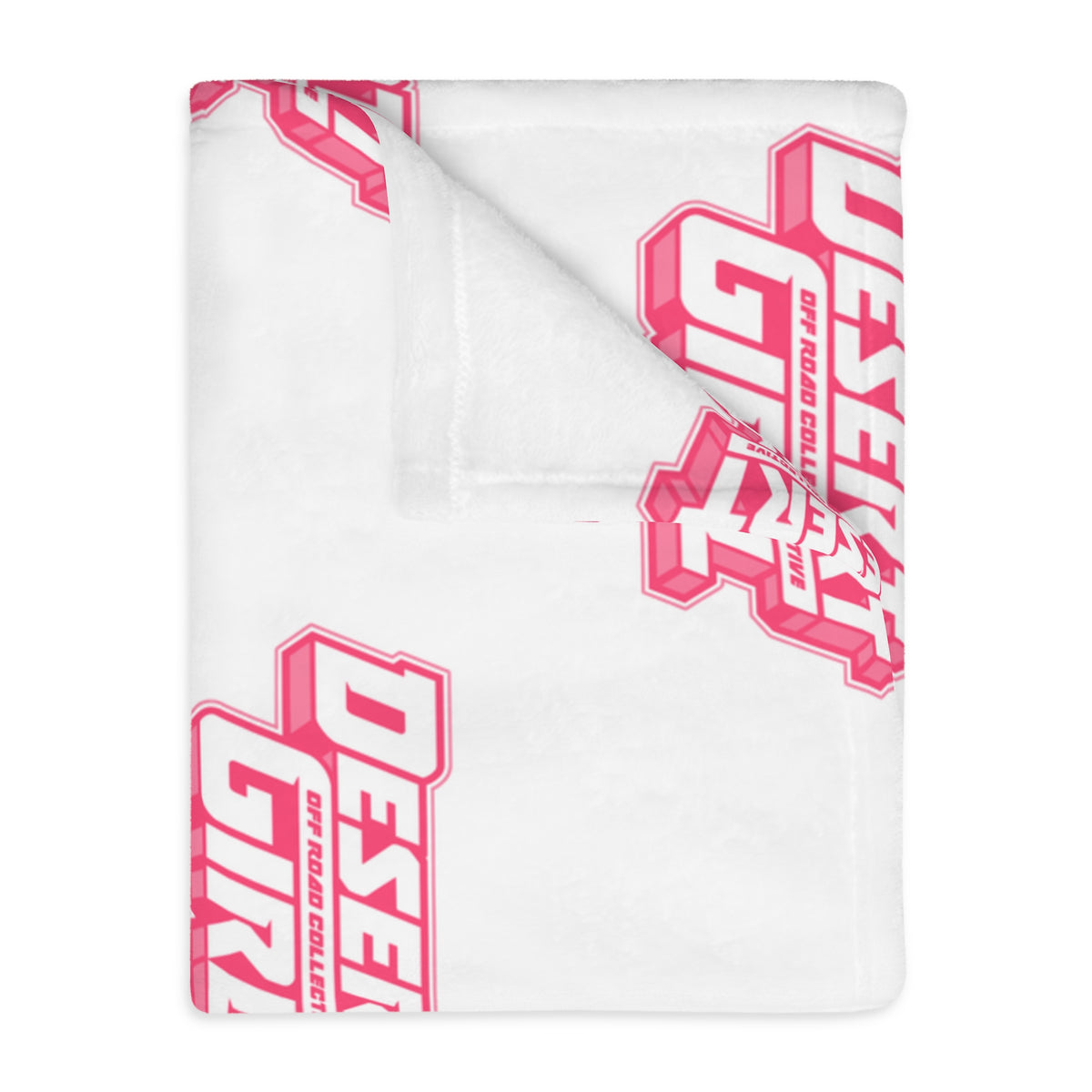 Desert Girl Off-Road Collective Fuzzy Blanket ( Double Sided )