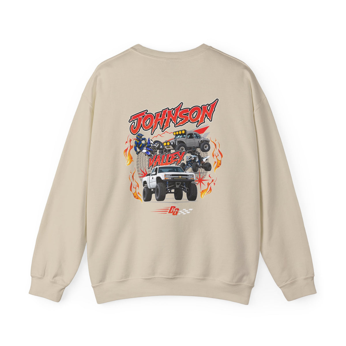 Johnson Valley  Throwback Crewneck - Desert Girl