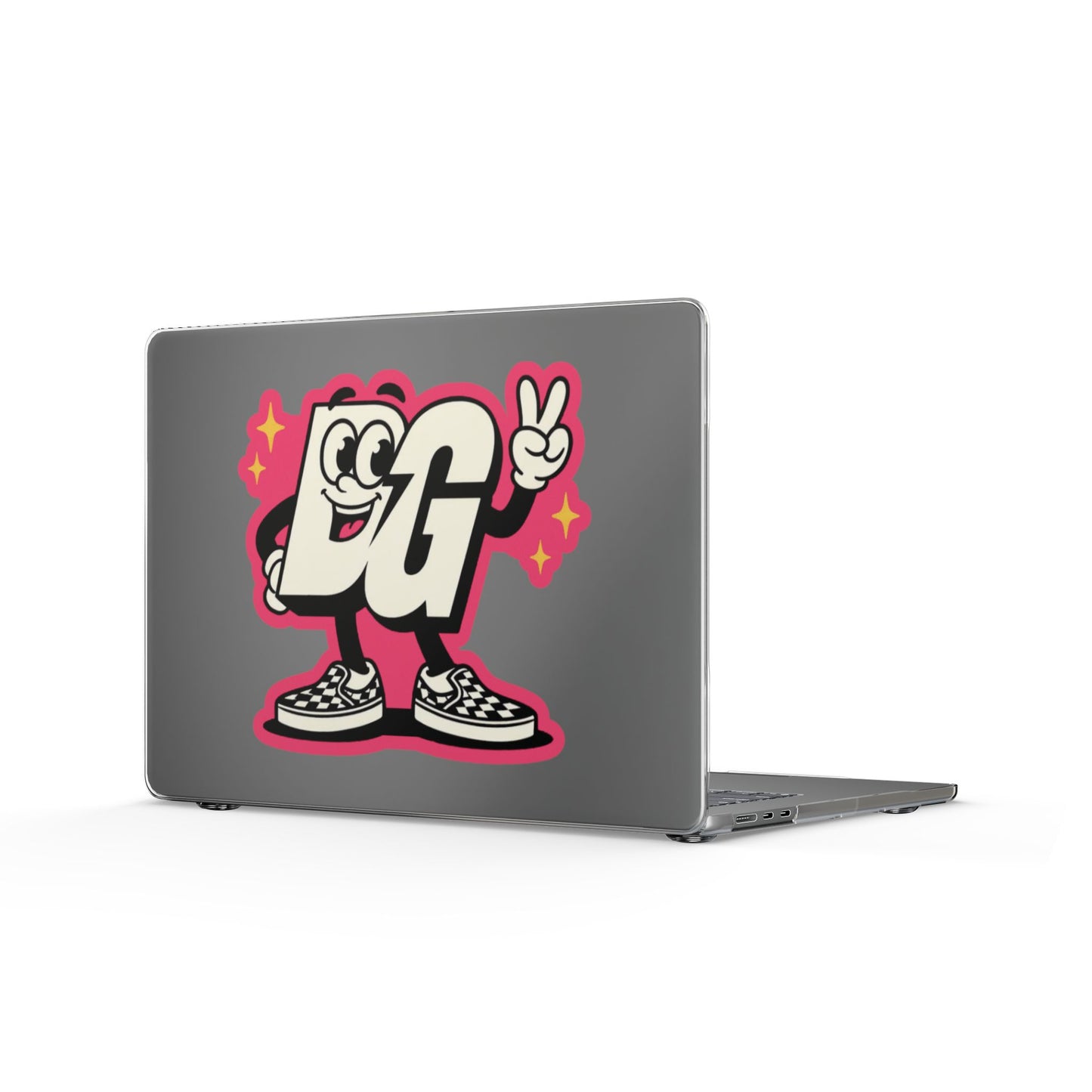 Desert Girl Icon Clear MacBook Cases