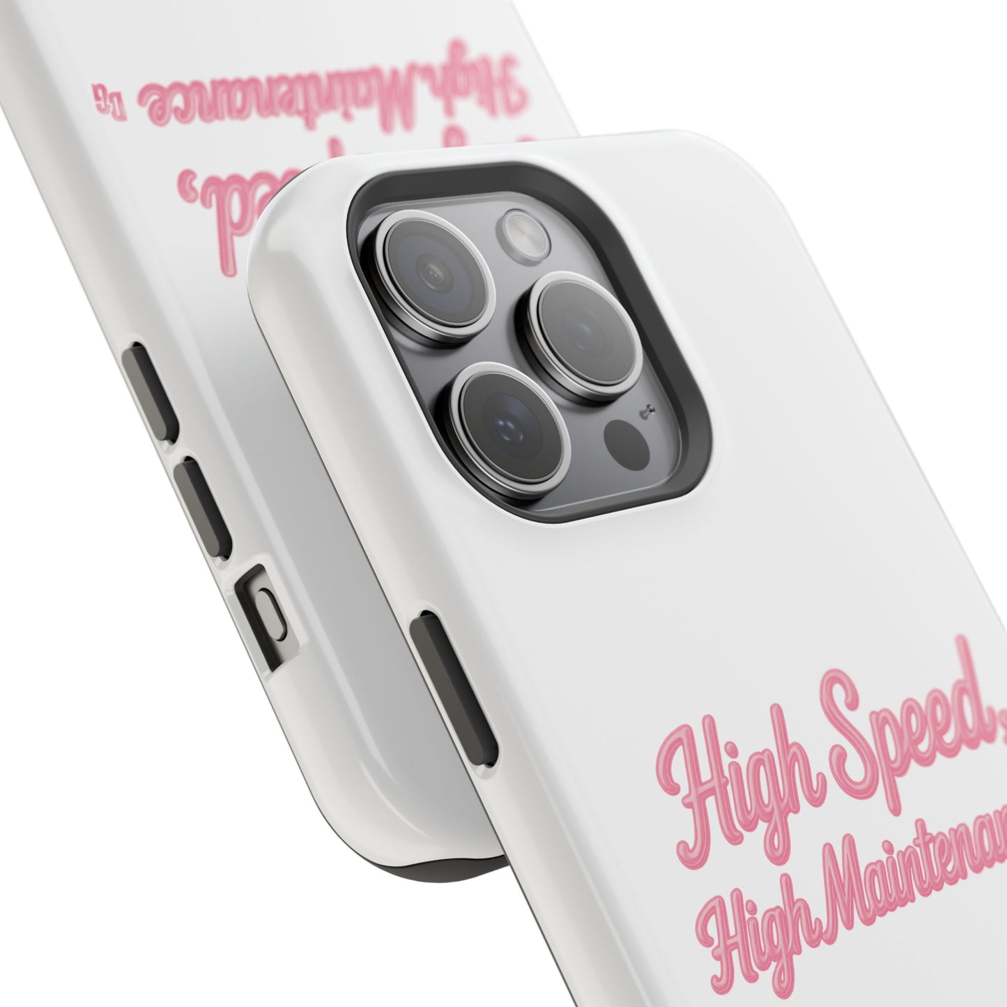 High Speed, High Maintenance - Bubblegum Chrome Magnetic Impact-Resistant Cases