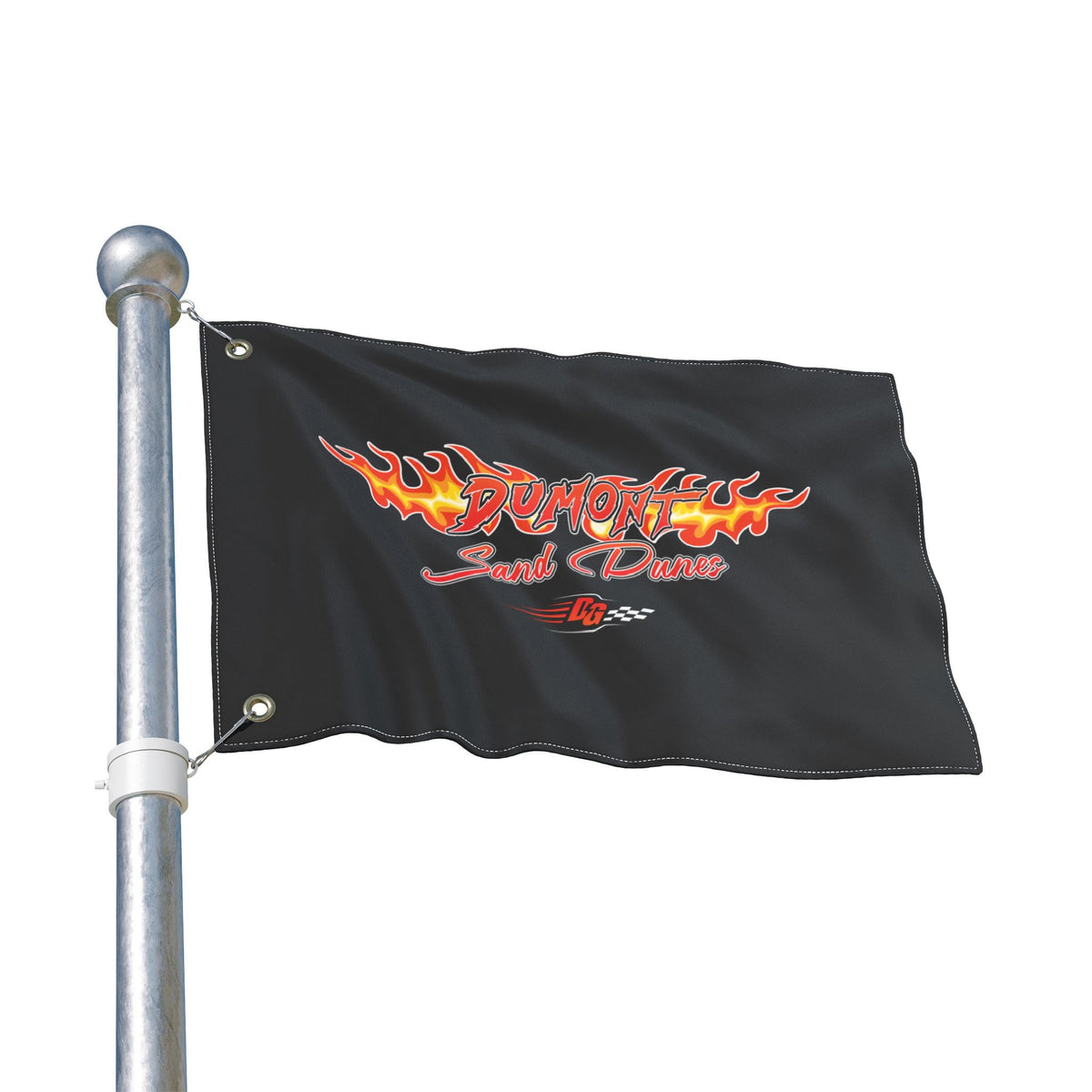 Dumont Dunes Throwback Double Sided Flag