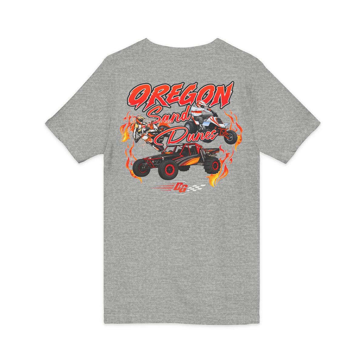 Women's Oregon Dunes Throwback Short Sleeve V-Neck Tee - Desert Girl