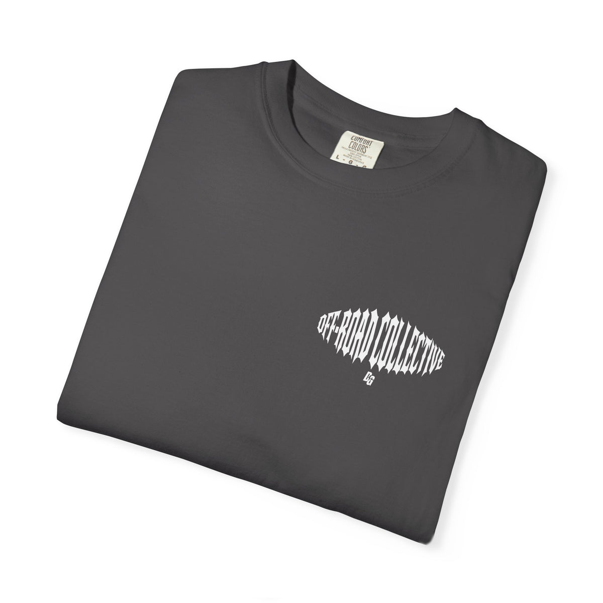 Off-Road Collective Metal Wrap Comfort Colors Tee - WHITE