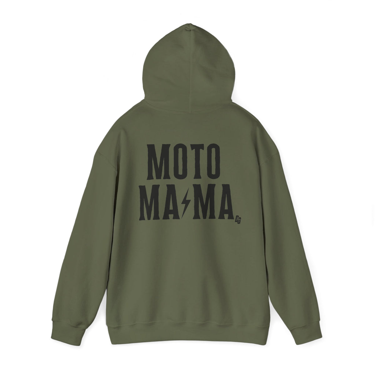 MOTO MAMA - HOODIE - BLACK
