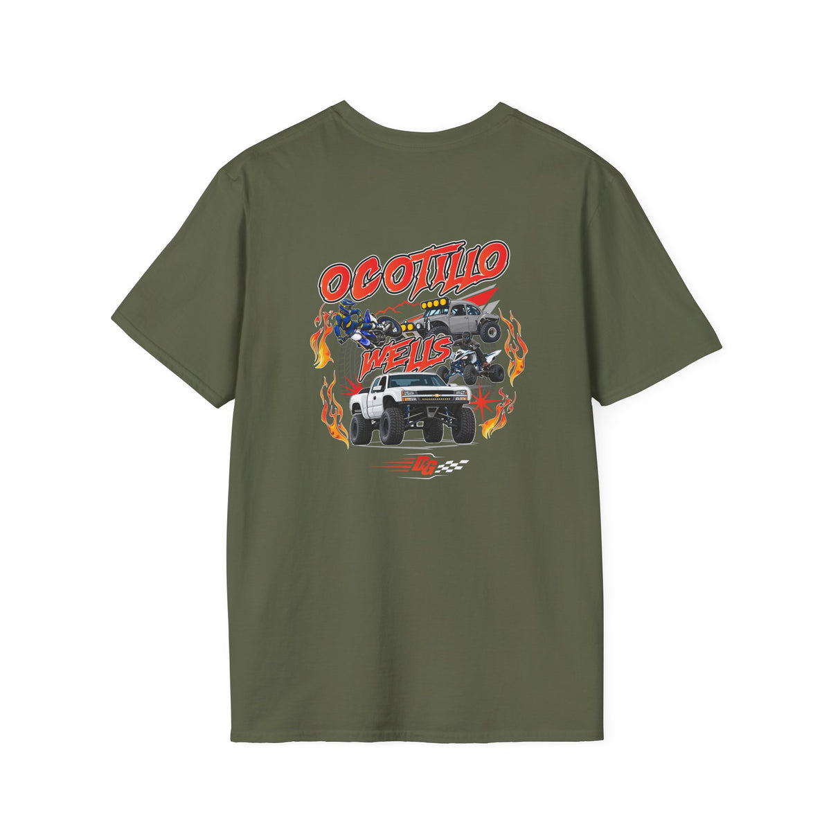 Ocotillo Wells Throwback Short Sleeve Tee - Desert Girl